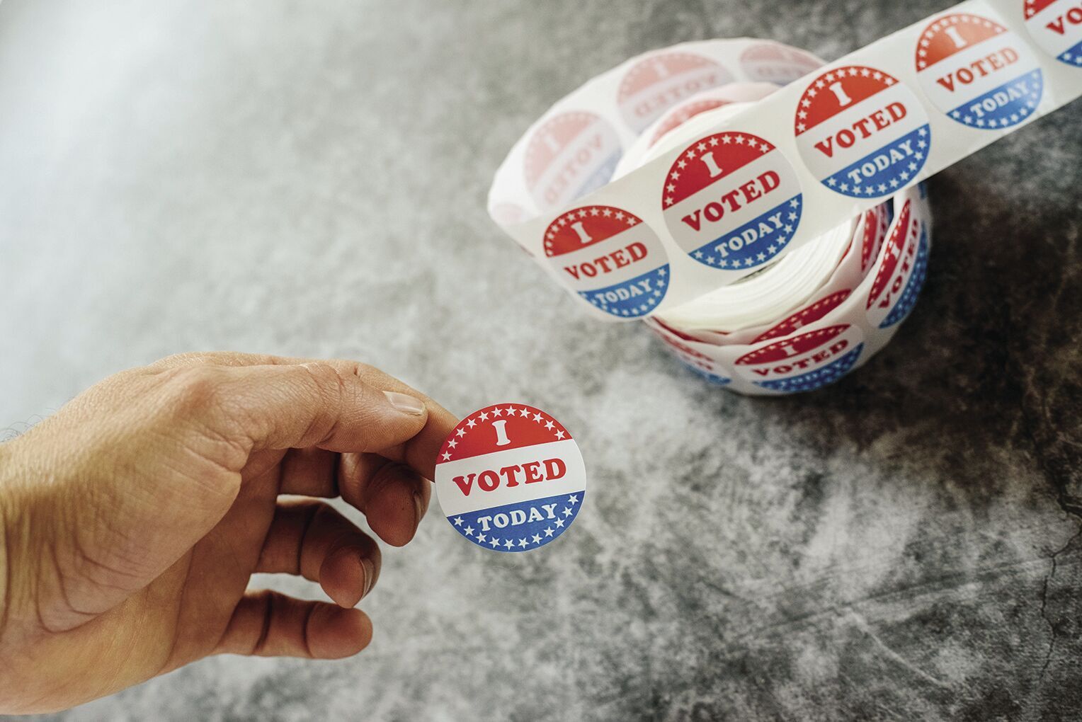 Photo: Don't forget to cast your ballot today!